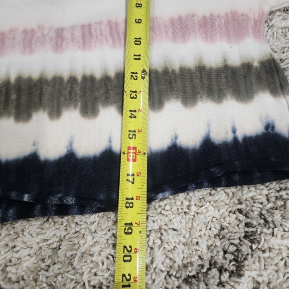 Z Supply Tempest Stripe Tie Dye Sweatshirt  Size XS - Picture 7 of 10